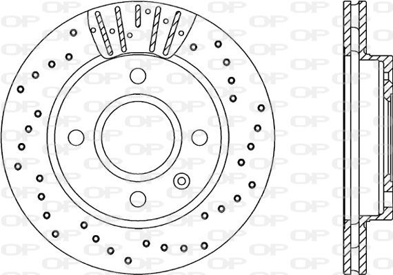 OPEN PARTS Jarrulevy BDRS1176.25